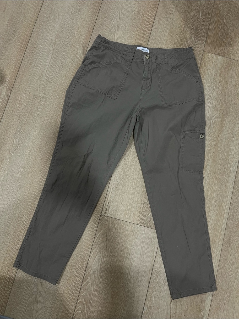 Liz Claiborne Neutral Taupe Casual Pants
